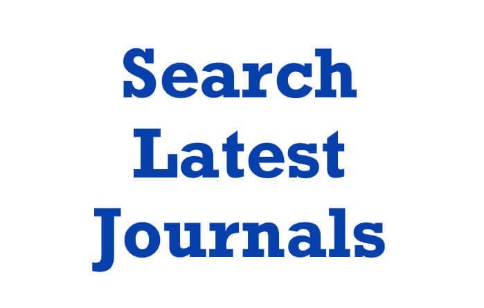 Latest Journals for a Research Paper