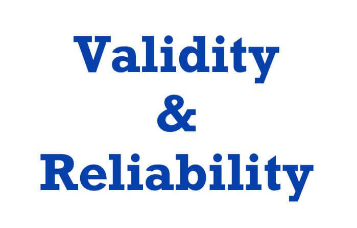 Measuring Validity and Reliability of Questionnaires
