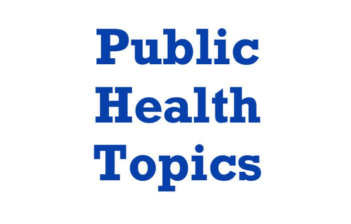 List of Interesting Public Health Research Paper Topics